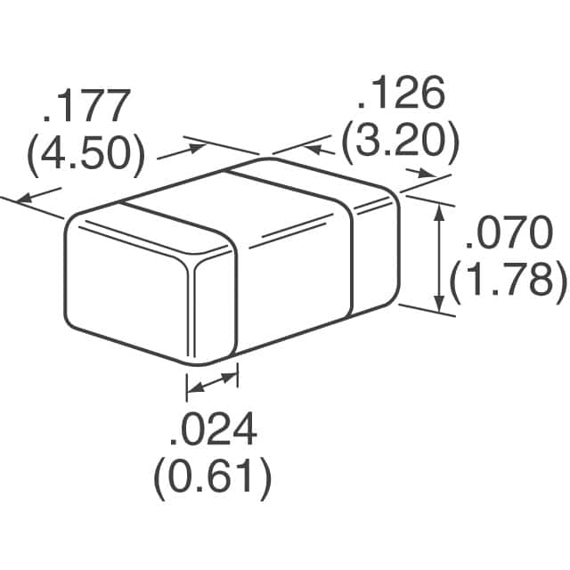 18121C684KAZ2A KYOCERA AVX  Ceramic Capacitors